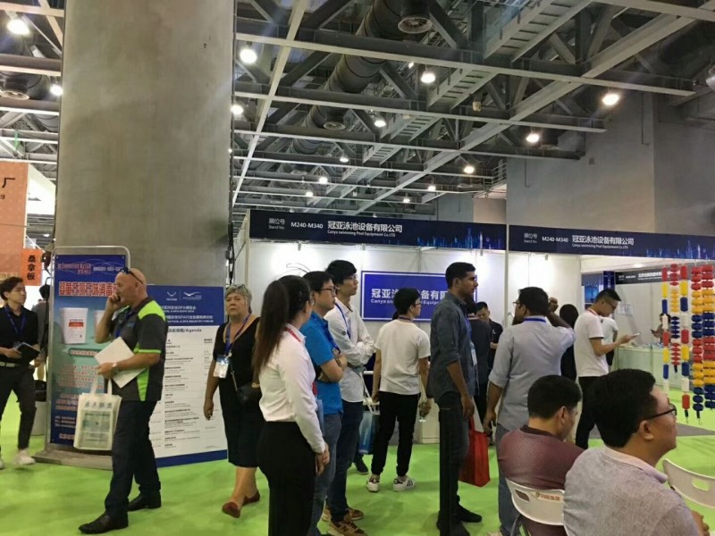 名企聚首廣州，2018亞洲泳池SPA博覽會昨日開幕