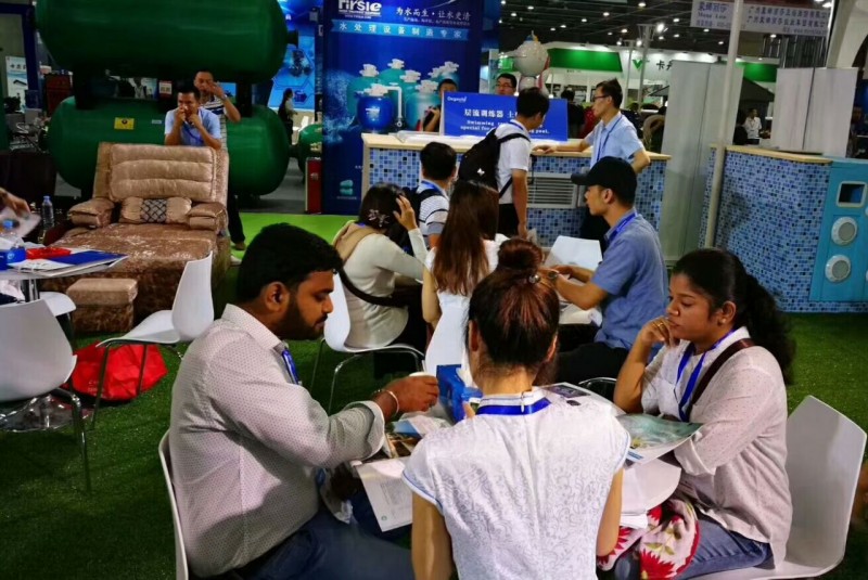 名企聚首廣州，2018亞洲泳池SPA博覽會昨日開幕