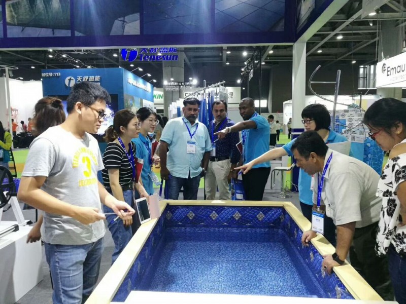 名企聚首廣州，2018亞洲泳池SPA博覽會昨日開幕